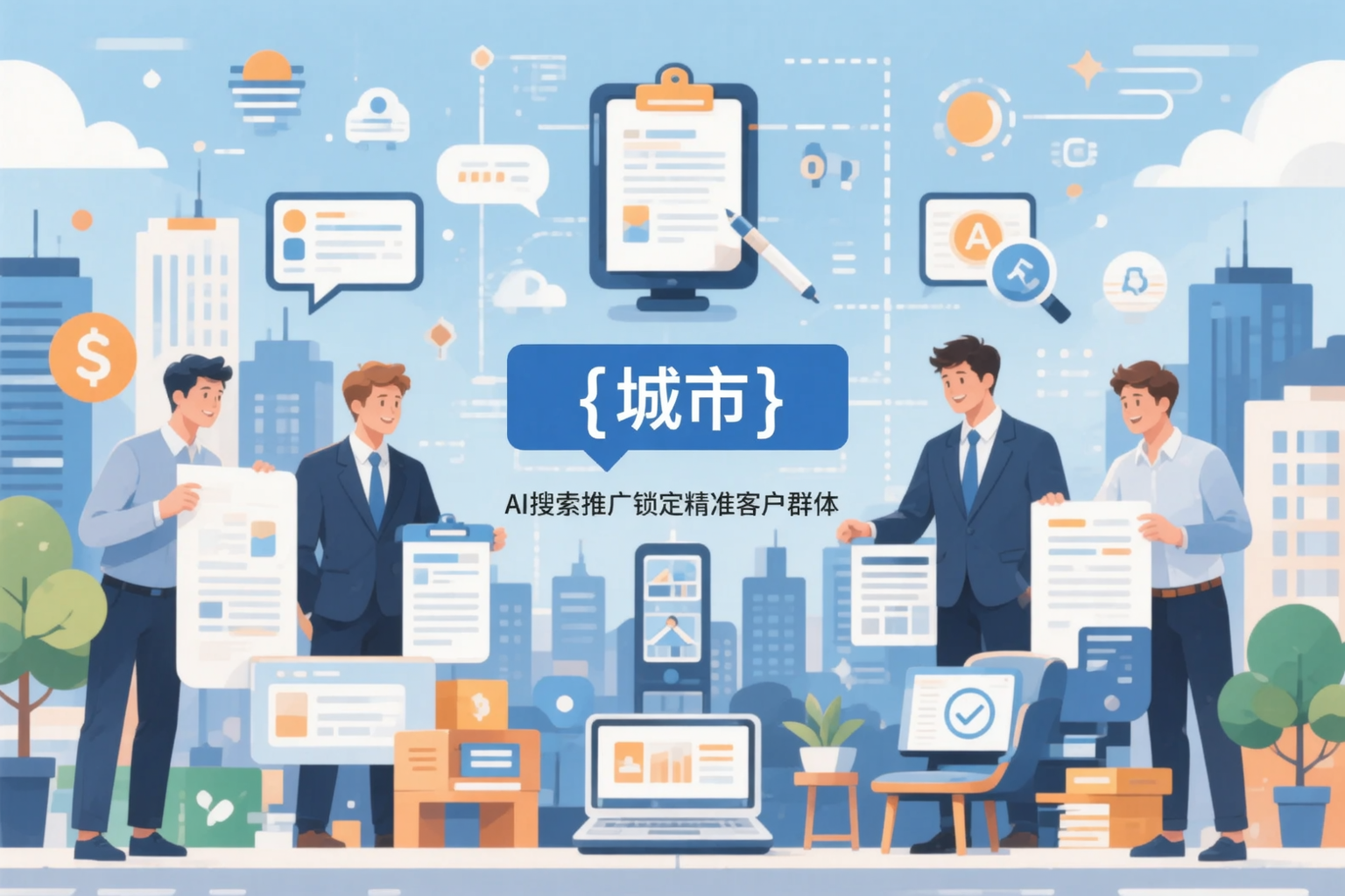 大庆公司如何用AI搜索推广锁定精准客户群体