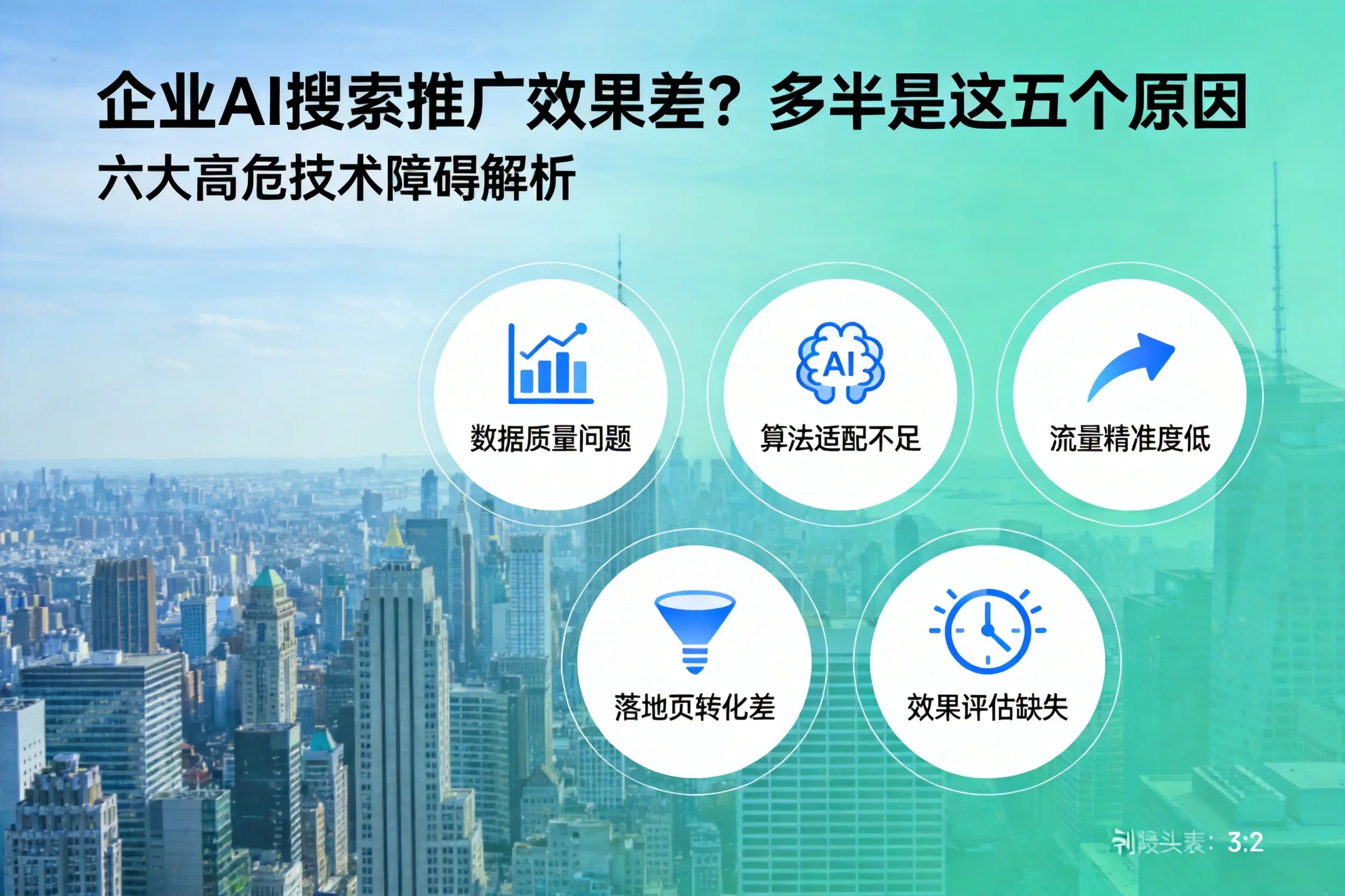大庆企业AI搜索推广效果差?多半是这五个原因