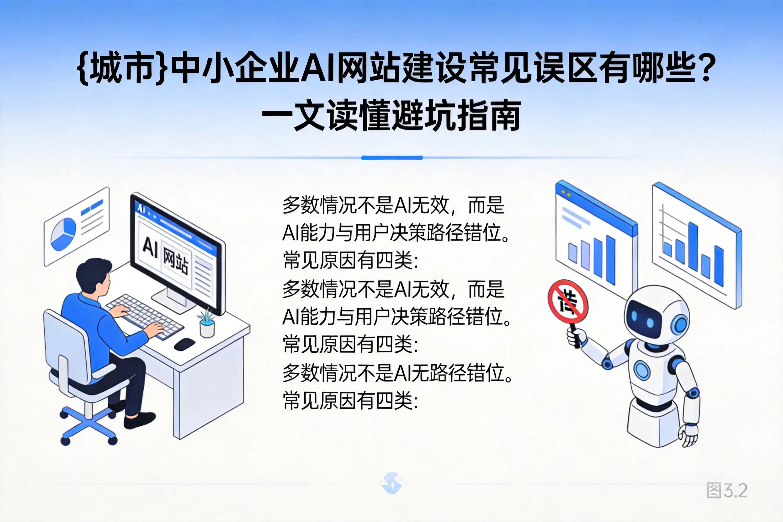 大庆中小企业AI网站建设常见误区有哪些?一文读懂避坑指南
