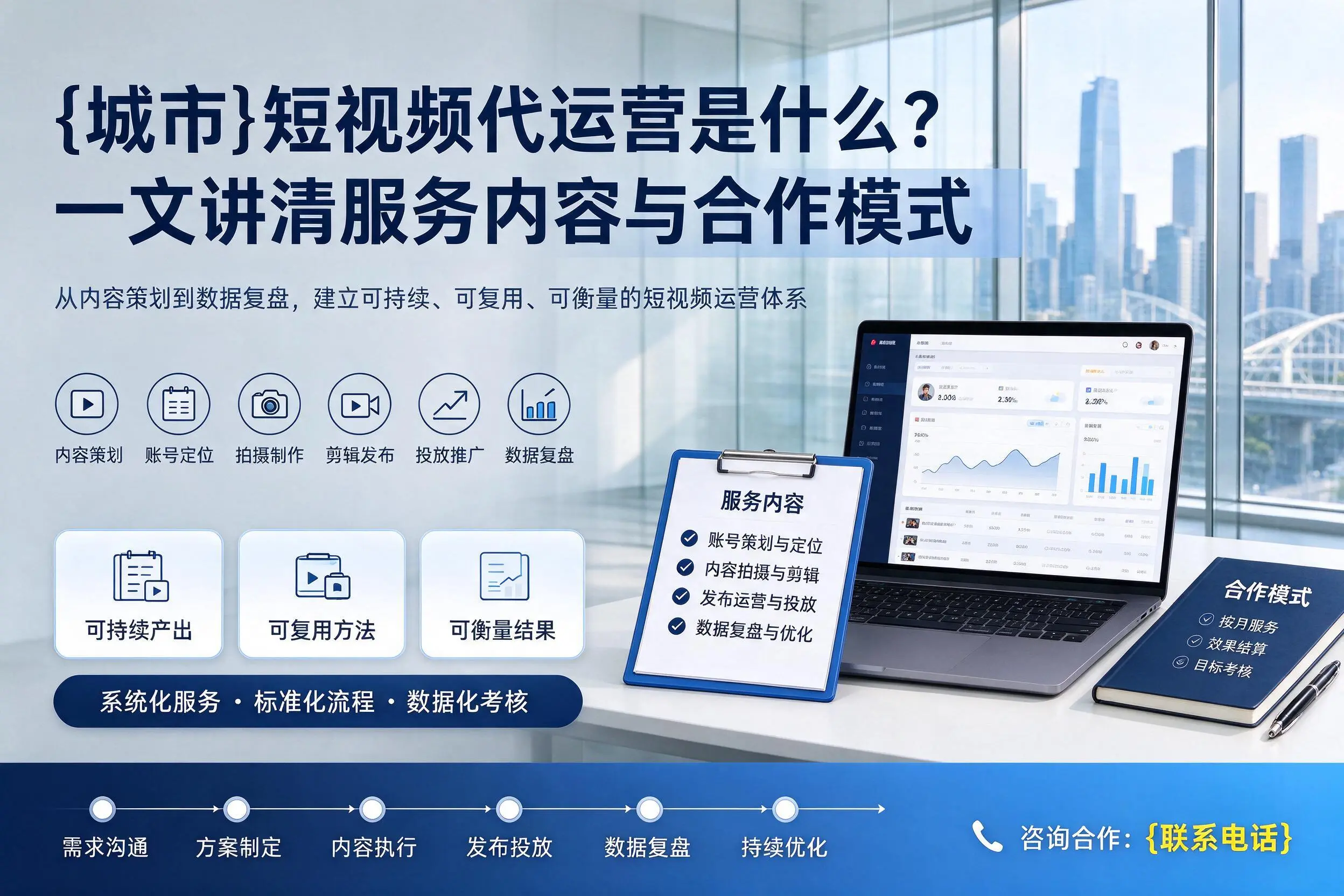 大庆短视频代运营是什么?一文讲清服务内容与合作模式