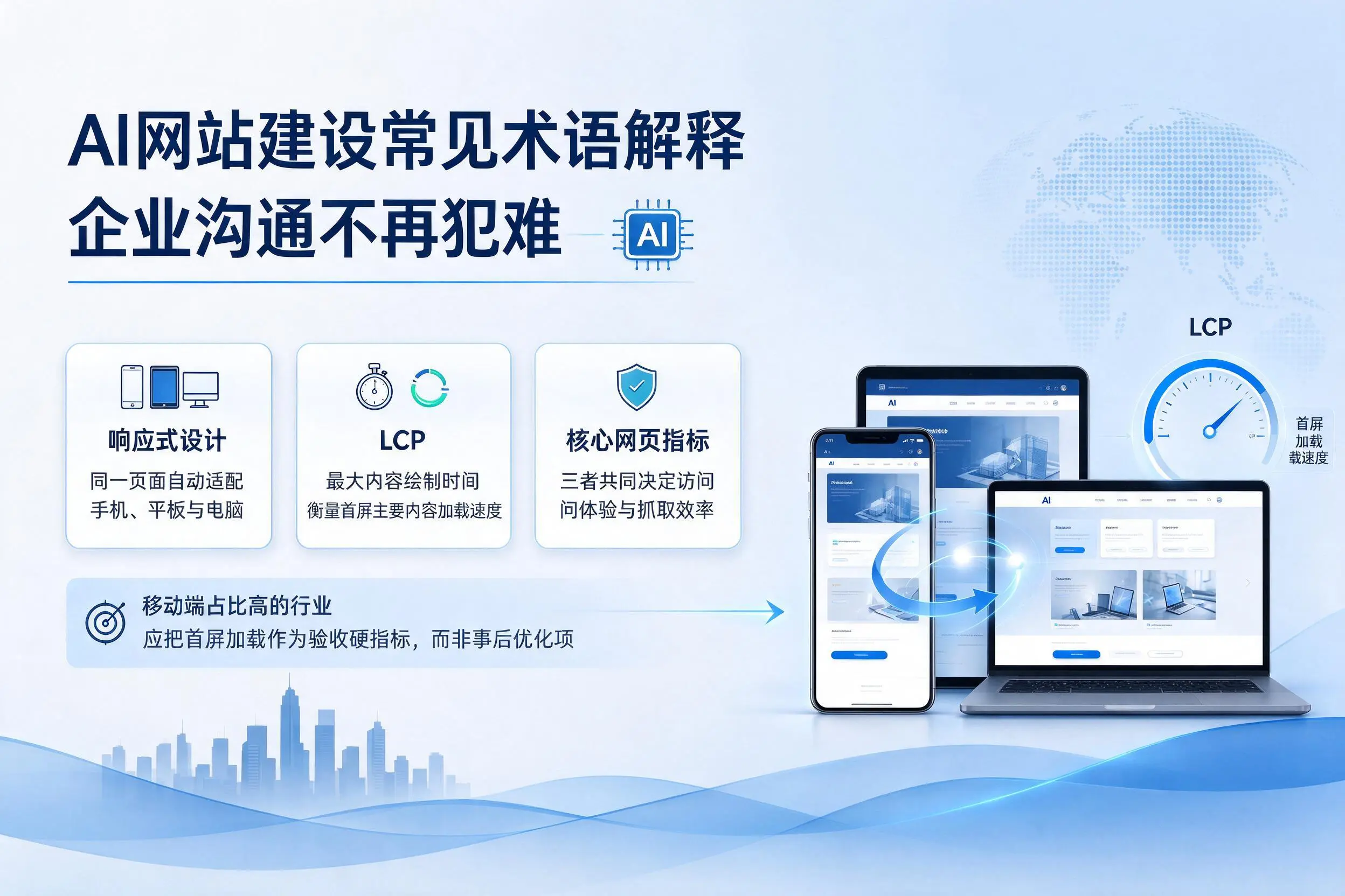 AI网站建设常见术语解释，大庆企业沟通不再犯难